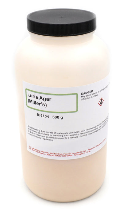 Luria (Miller’s) Agar Powder, 500g – Nutritionally Rich Growth Medium - Innovating Science