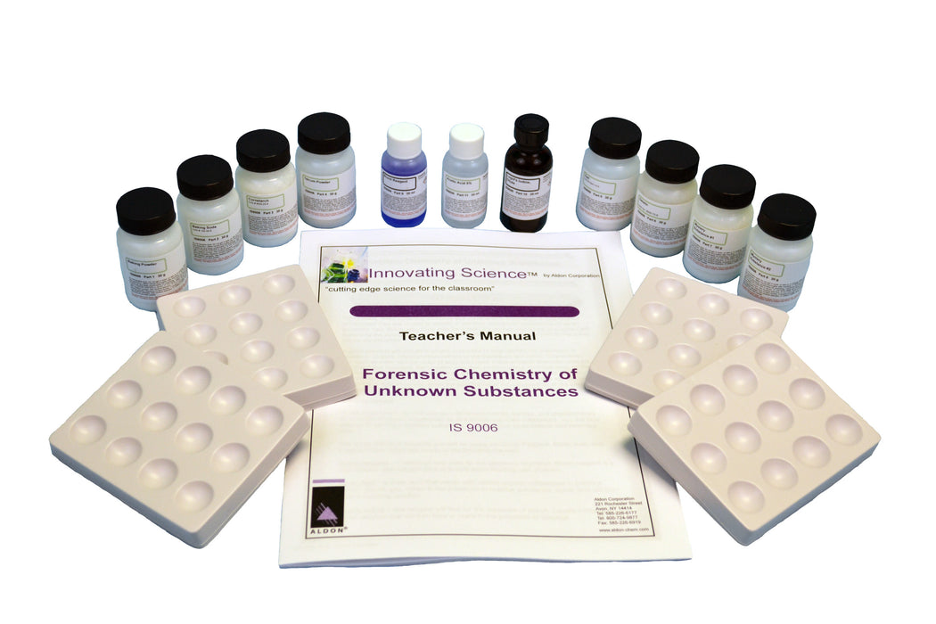 Innovating Science - Forensic Chemistry of Unknown Substances Lab Kit