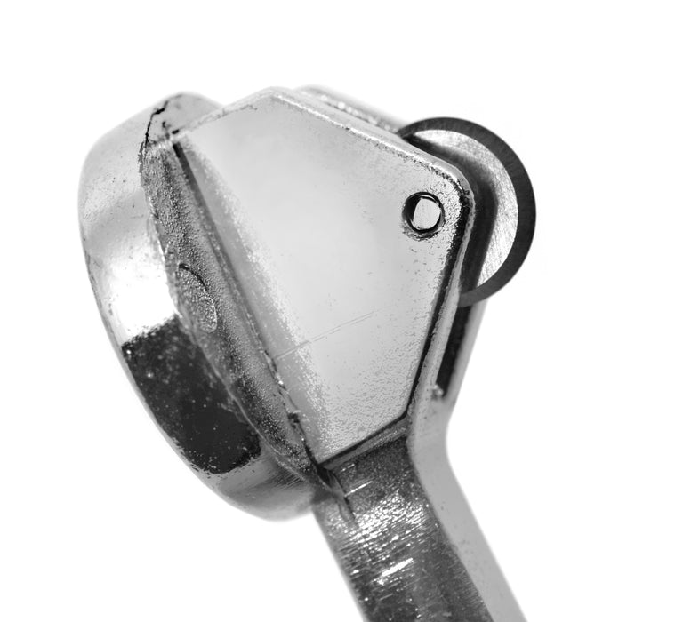 Premium Glass Tubing Cutter - Die Casted, Nickel Plated - Steel Wheel - Cuts up to 40mm Dia. - Eisco Labs