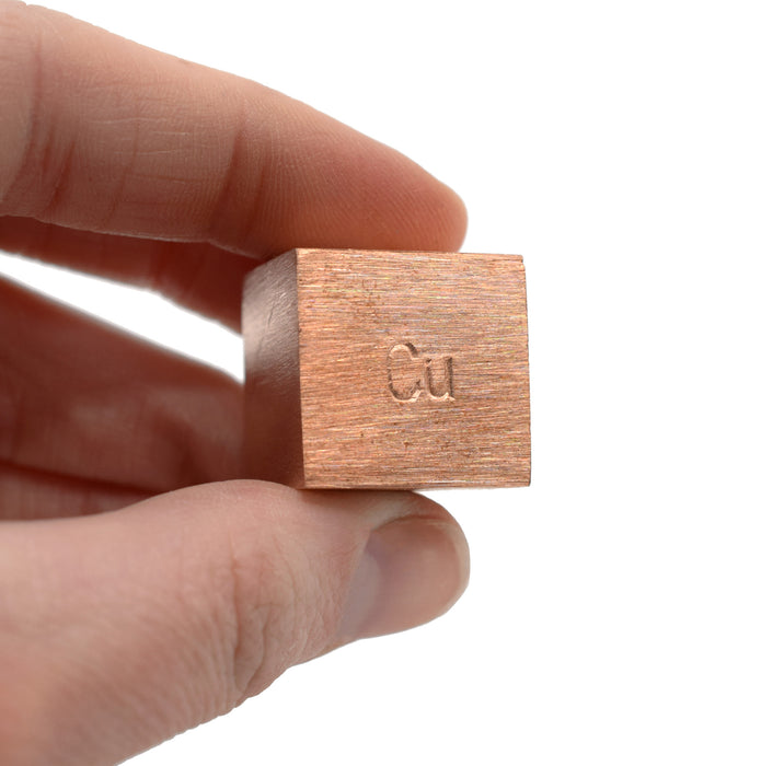 Copper cube 20mm (0.78) for Density Investigation - Eisco Labs — hBARSCI