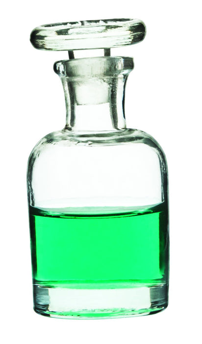 Reagent Bottle, 30mL - Clear - Narrow Neck - Soda Glass
