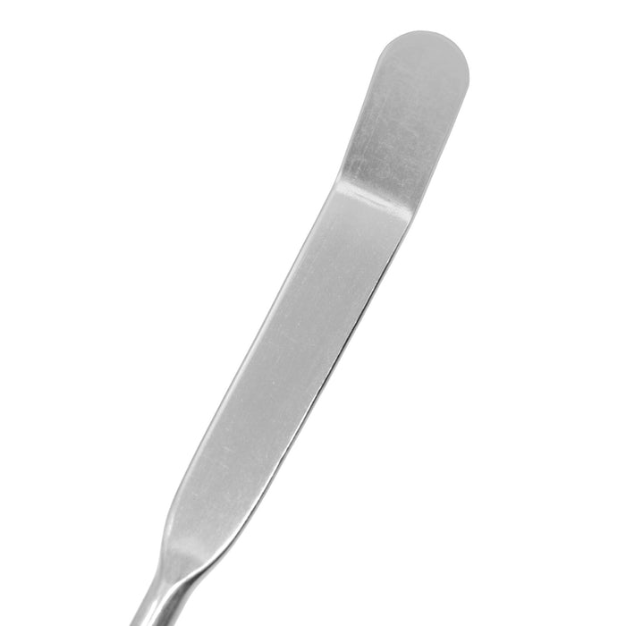 Spatula, 5.9 Inch - Dual Ended, Flat End & Bent End - Stainless Steel
