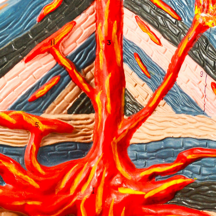 Active Volcano Model, 17 Inch