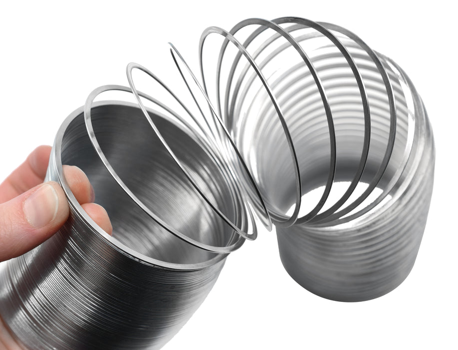 Wave Form Helix, 4" Closed Length x 3" Diameter - A Scientist's Version of the Classic Toy