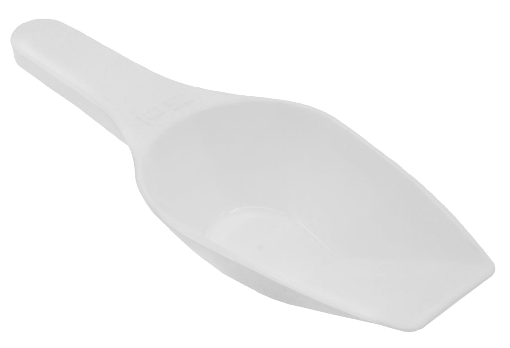 12PK Scoops, 25mL - Flat Bottom - Polypropylene
