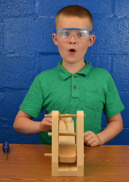 DIY Catapult - Explore Force, Acceleration, and Hooke's Law - Garage Physics