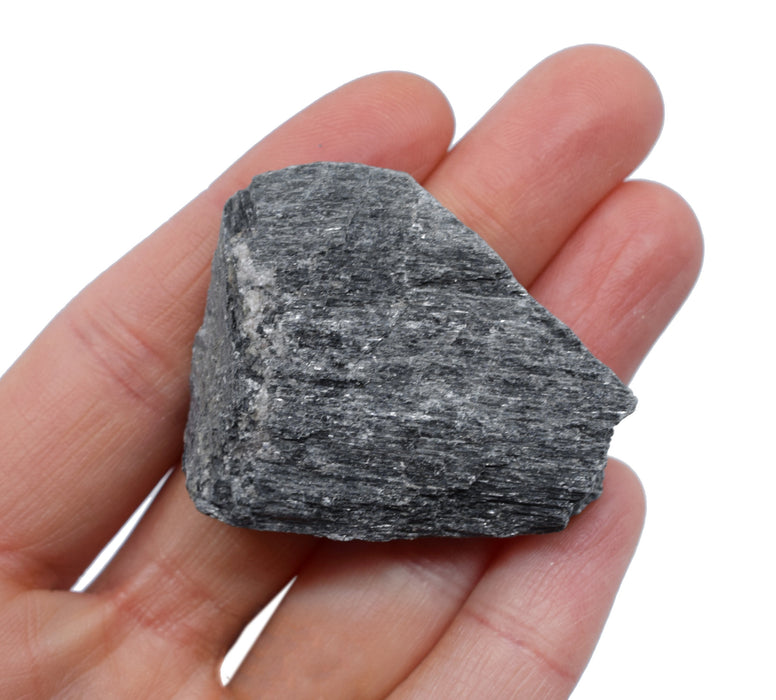 12PK Raw Hornblende, Amphibole Mineral Specimens, ± 1" Each