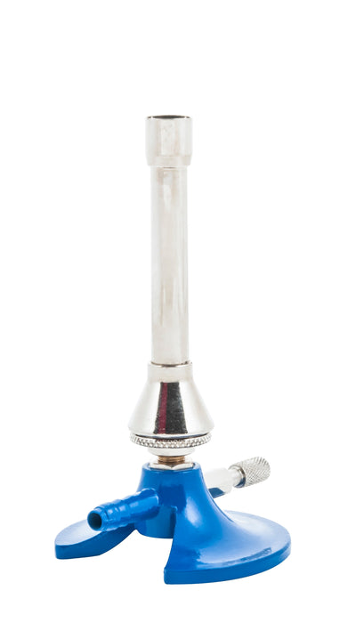 Teclu Burner, LP Gas - High Temperature Flame - Needle Valve for Flame Adjustment