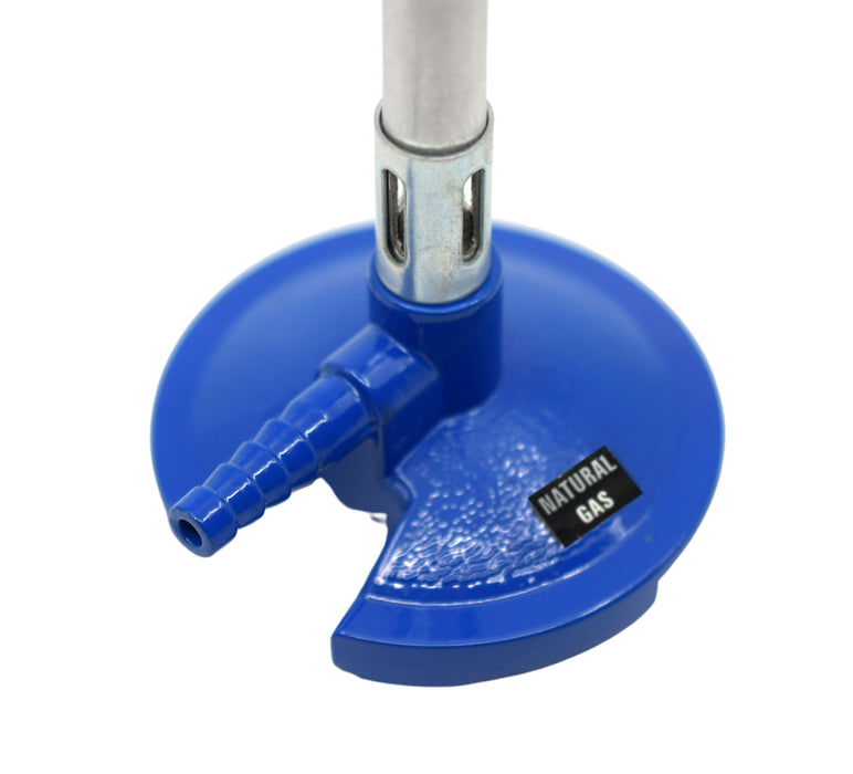 Bunsen Burner, Natural Gas - Zinc Alloy Base, Flame Stabilizer - Eisco Labs