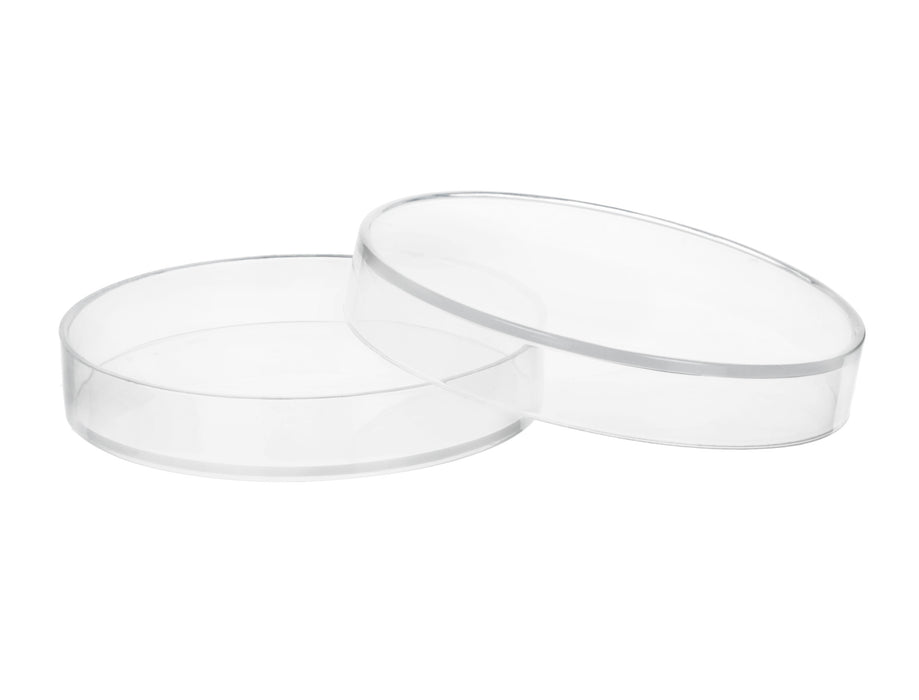 6PK Petri Dishes, 5" x 0.75" (128 x 20mm) - With Lid - Polypropylene Plastic