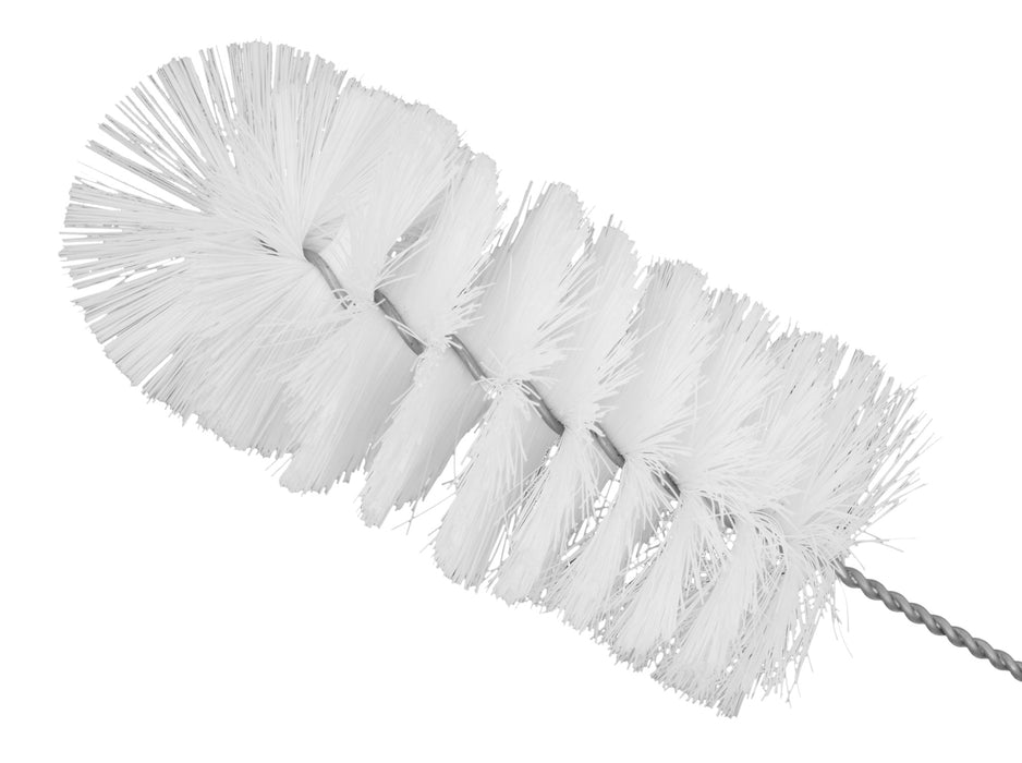 Nylon Cleaning Brush with Fan-Shaped End, 18" Length - 8" Diameter