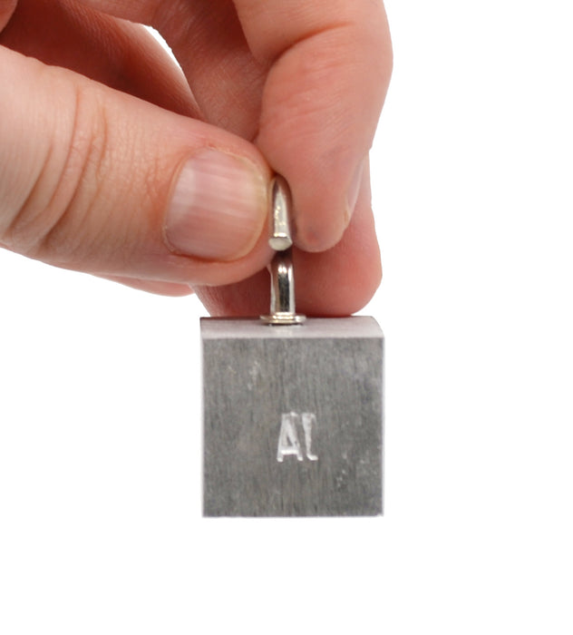 Specific Gravity Cube - Aluminium - With Hook