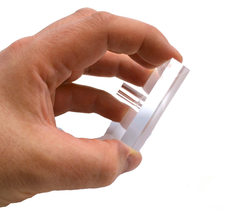 acrylic shape in deluxe optics kit