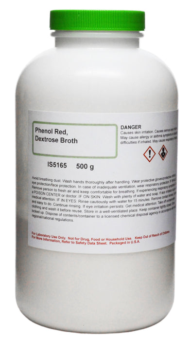 Phenol Red Dextrose Broth - 500g