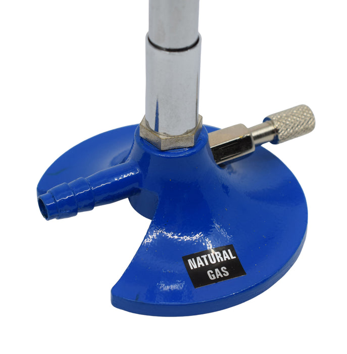 Bunsen Burner, Natural Gas - Needle Valve Gas Flow Control