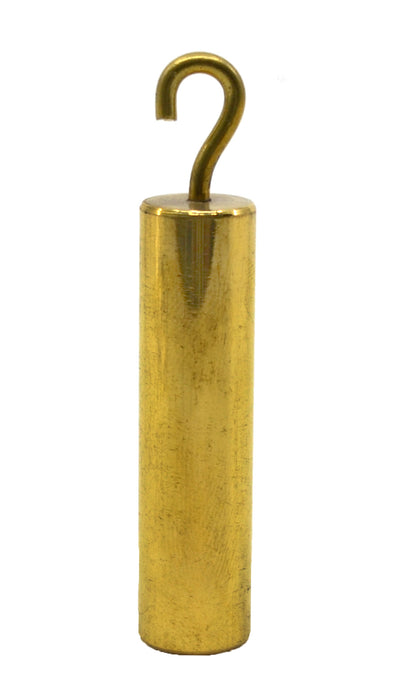 Specific Gravity Cylinder, 2 Inch - Brass - With Hook