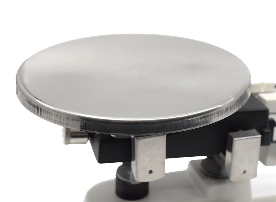 triple beam balance pan