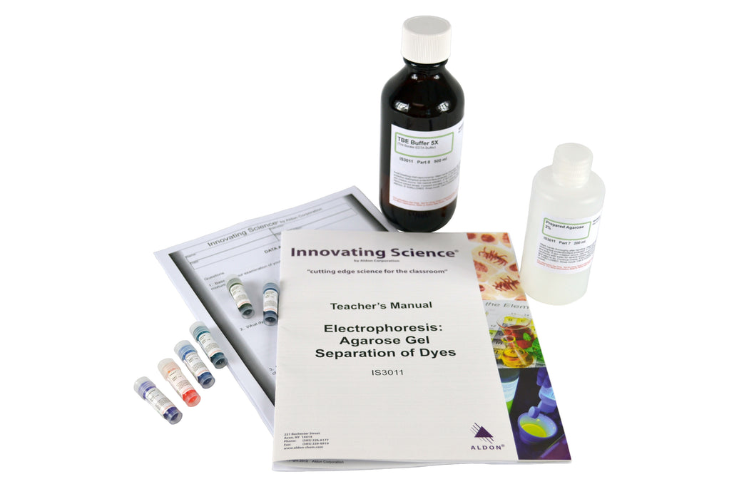 Innovating Science - Electrophoresis: Agarose Gel Separation of Dyes Kit