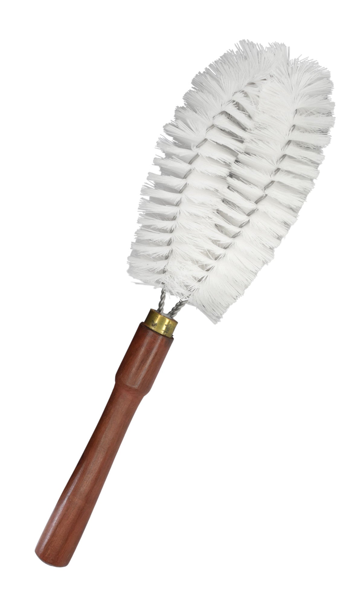 Bristle Cleaning Brushes with Fan-Shaped Ends, 11.25, Stainless