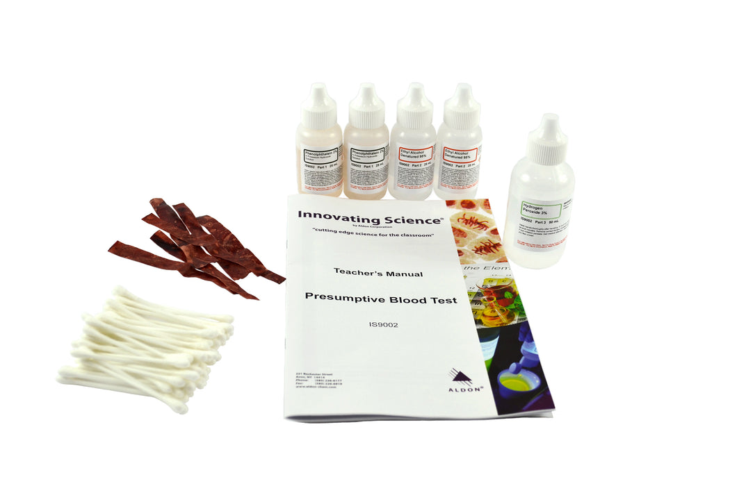 Innovating Science - Presumptive Blood Test Kit