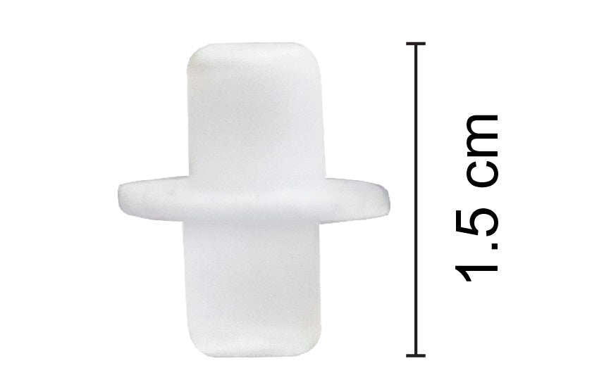Molecular Model Bonds, Pack of 10 - 1.5cm, White - Spare Extra Parts for Molecular Model Kits - Eisco Labs