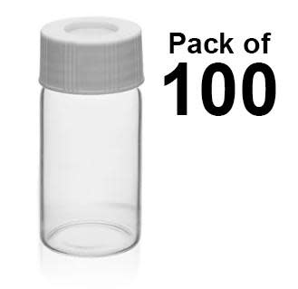 VOA/TOC clear vial 20ml with text