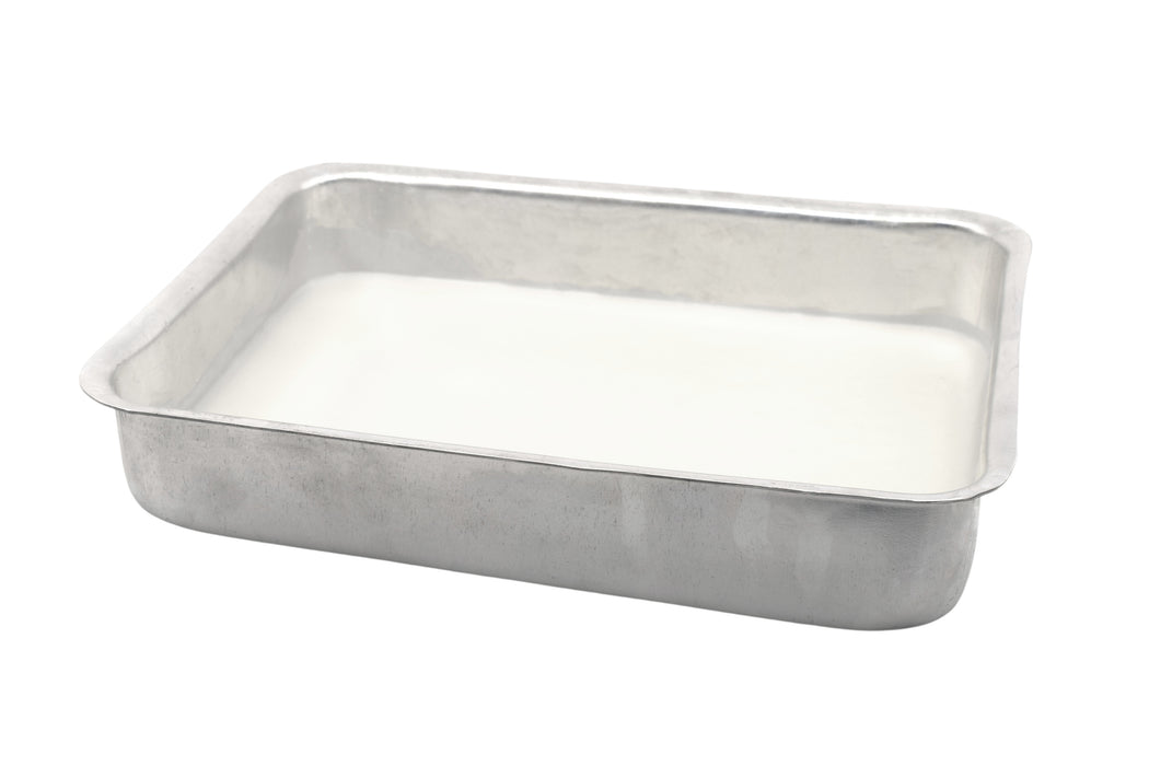 aluminum dissection tray with wax liner 14x11x3