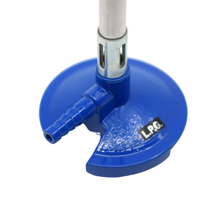 Bunsen Burner, LPG - Die Casted Zinc Alloy Base, Flame Stabilizer - Eisco Labs