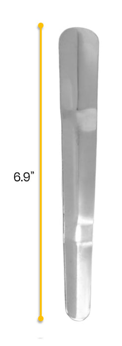 Stainless Steel Double ended Trowel Scoop 7" long (178 mm) - Single Scoop