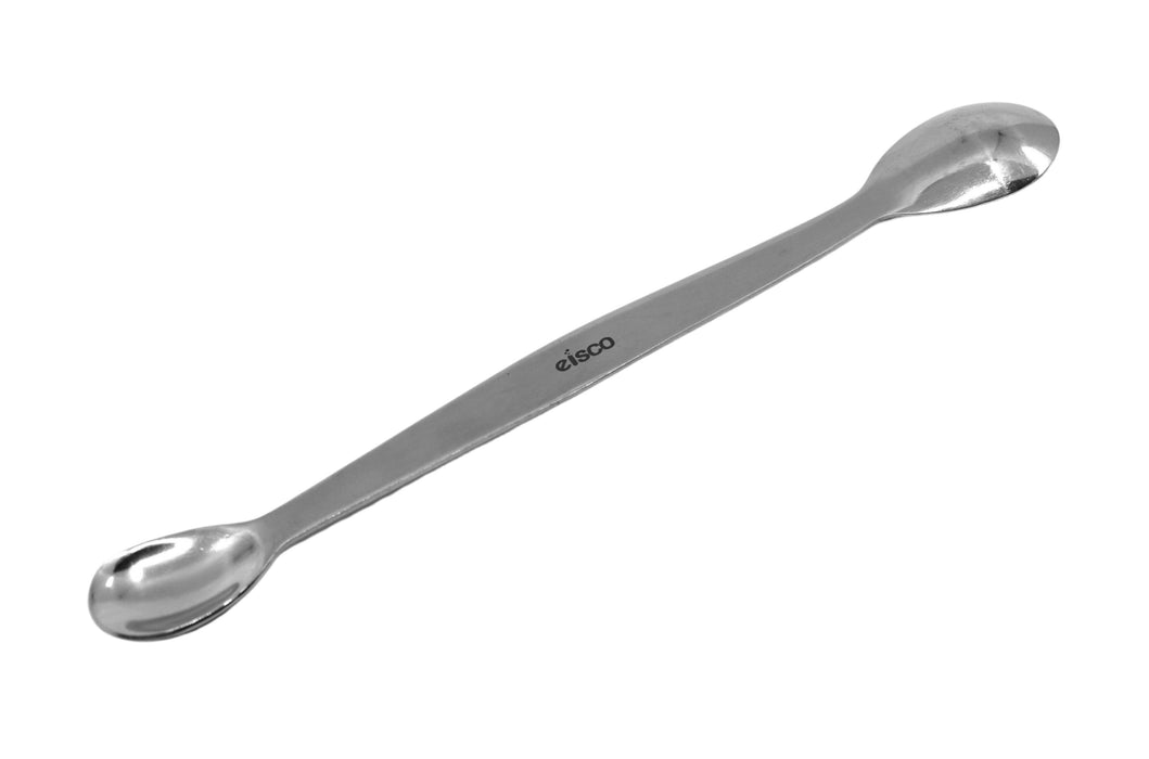Double Laboratory Spoon, 5.75" - Stainless Steel - Scoop Ends - Eisco Labs