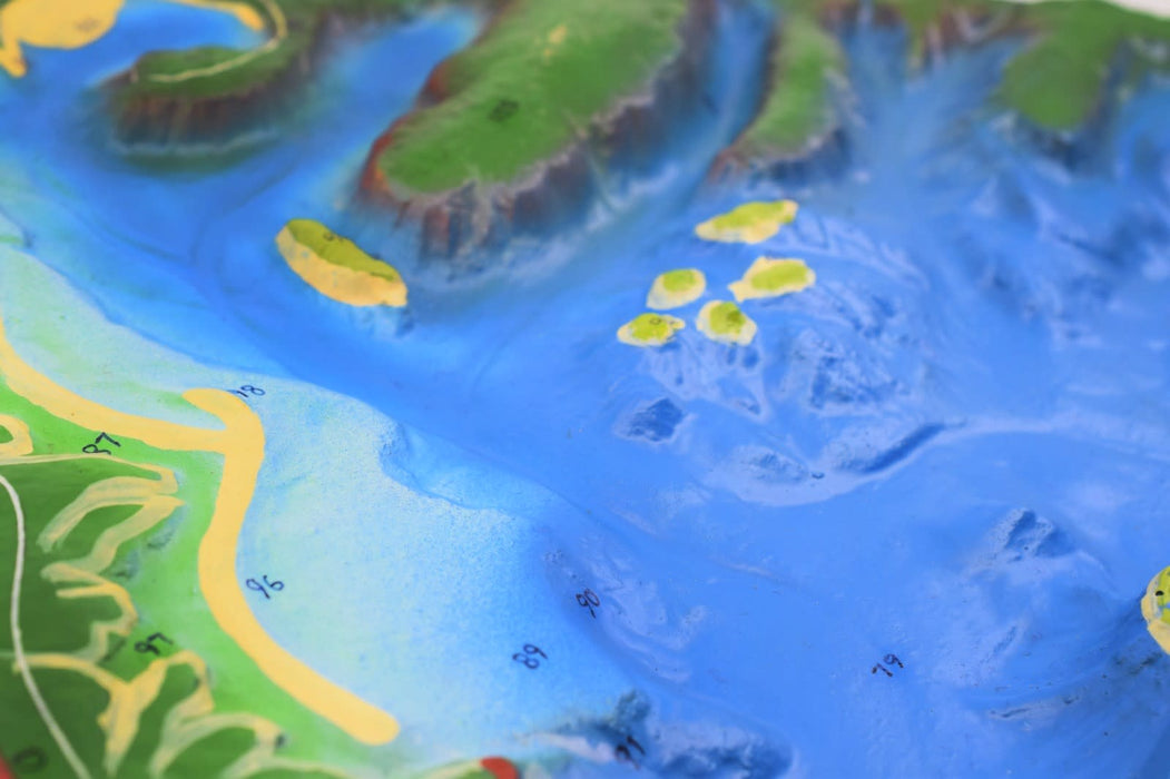 8 Piece Landform Model Set, 37 Inch - Investigate Geographical and Geological Features