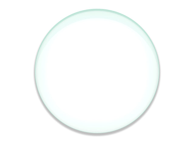 Double Concave Lens, 200mm Focal Length, 2" (50mm) Diameter - Spherical, Optically Worked Glass Lens - Ground Edges, Polished - Great for Physics Classrooms - Eisco Labs