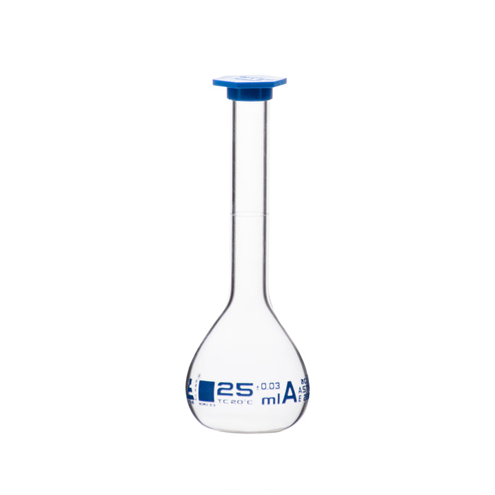Flasks Volumetric - Snap Cap Class - B, 50 ml, Blue Specifications