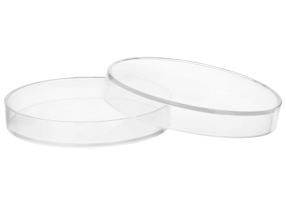 6PK Petri Dishes, 6" x 0.75" (153 x 20mm) - With Lid - Polypropylene Plastic