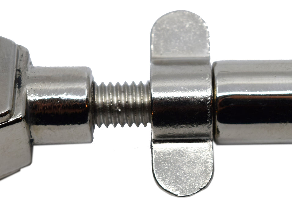 2 Prong Double Adjustable Universal Clamp, with integral bosshead