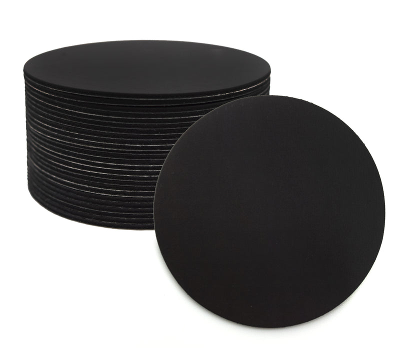 Adhesive Magnetic Circles, 25 Pieces - 2.03" x 0.03" - Premium Quality, Flexible - 4 Mil Acrylic Adhesive, Moisture Stable Liner - Great for Crafts, Projects, Refrigerators and Organization - hBARSCI
