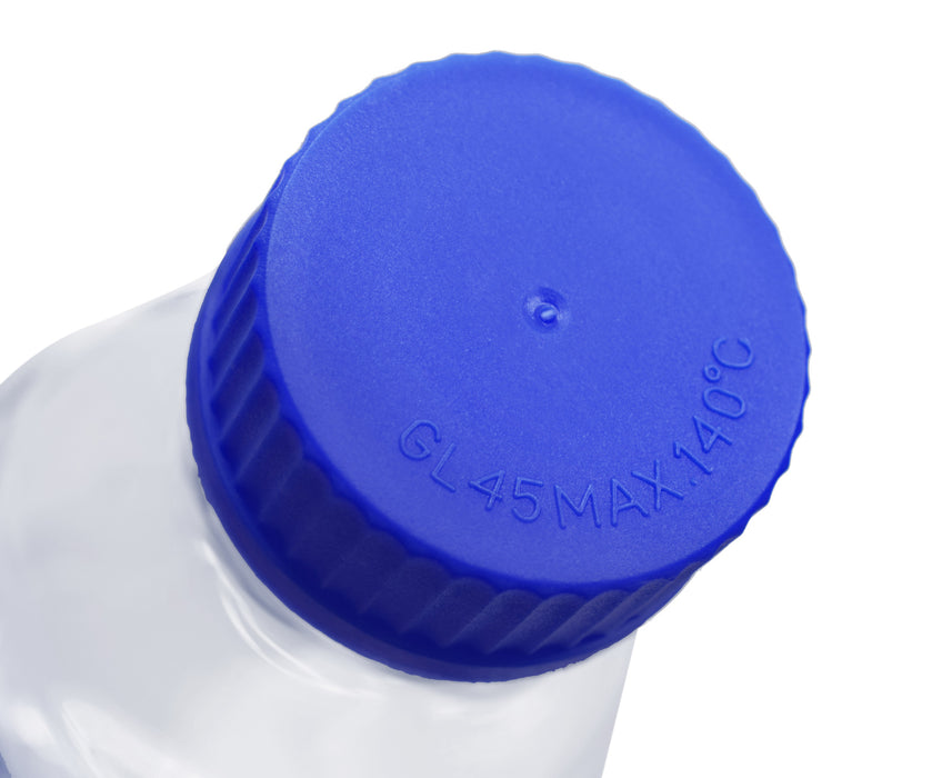 Reagent Bottle, 500mL - Clear - With Screw Cap - Borosilicate Glass