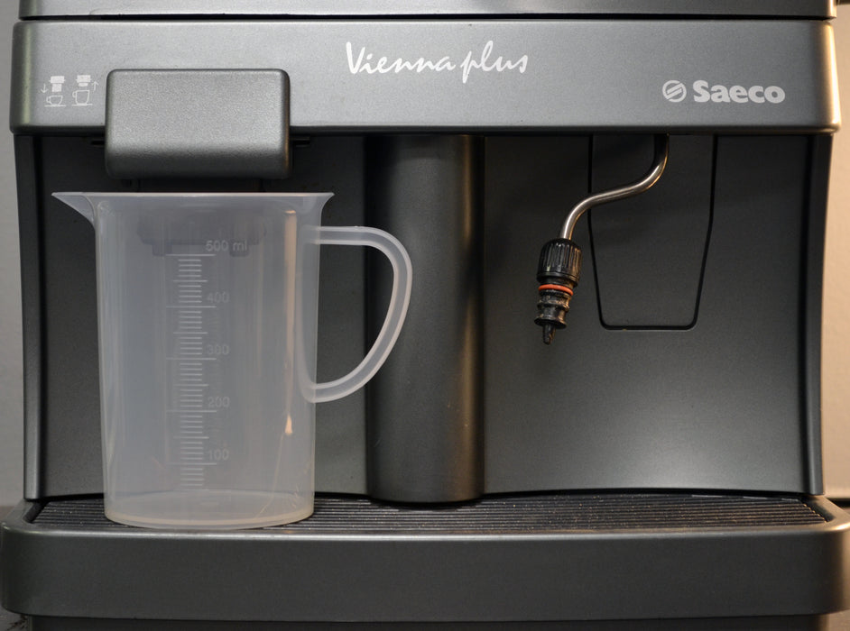 hBAR Premium Polypropylene Beaker Mugs, Laboratory Quality Plastic, 16.9oz (500mL) Capacity - Pack of 4 Mugs - Dishwasher and Microwave Safe