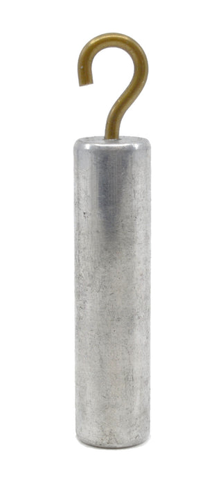 Specific Gravity Cylinder, 2 Inch - Aluminum - With Hook
