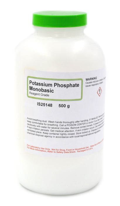 Potassium Phosphate Monobasic, 500g - Reagent-Grade - The Curated Chemical Collection