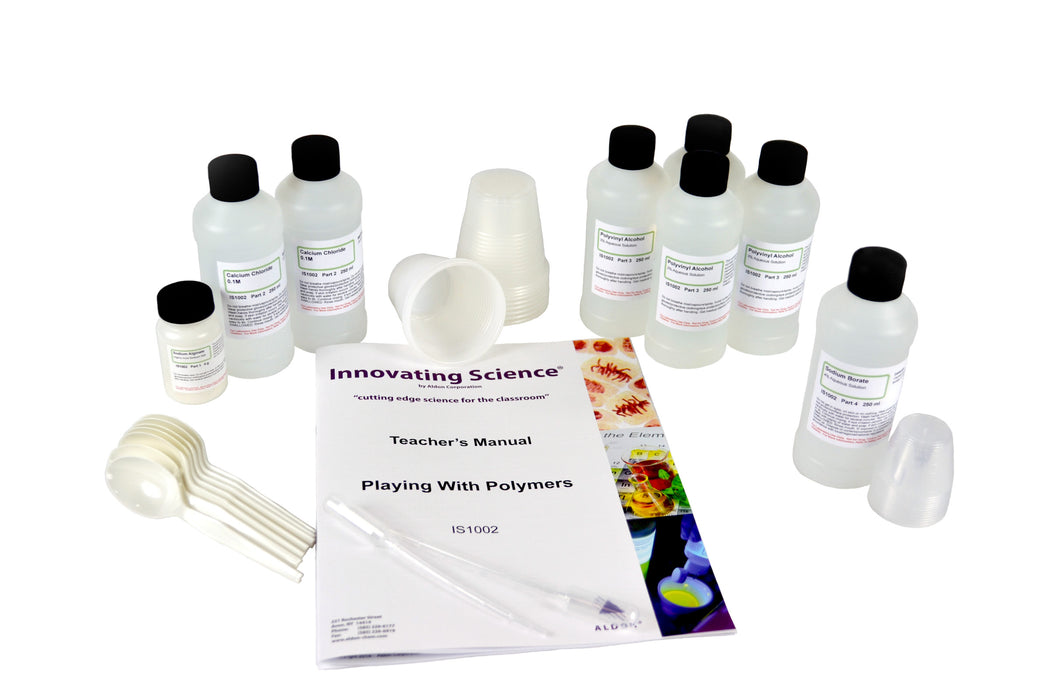 Playing with Polymers: Synthesizing Worms and Slime - Explore the Importance of Polymers - Science at Home Series - Innovating Science
