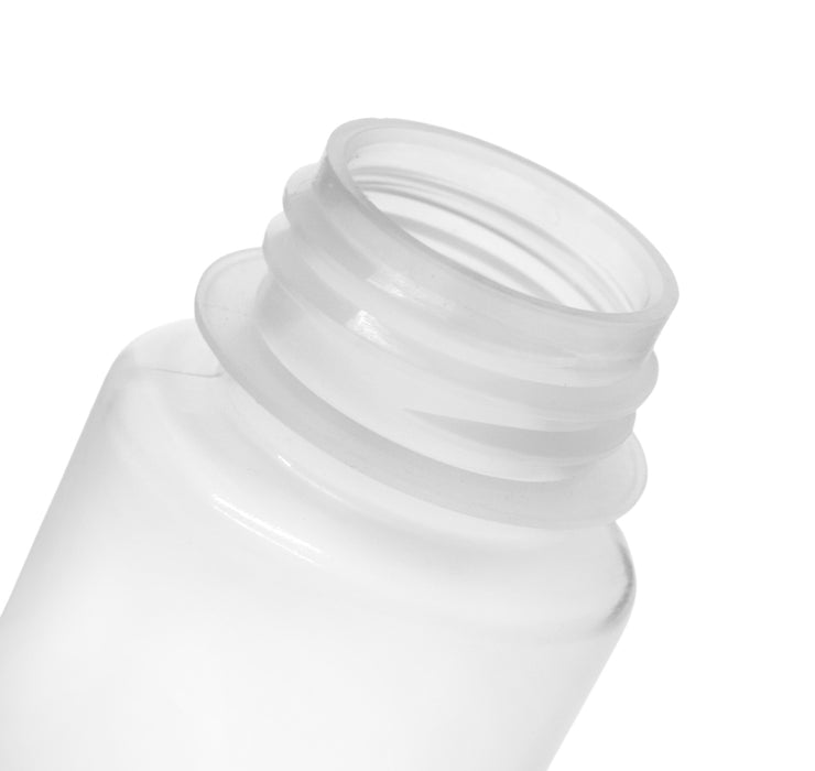 6PK Reagent Bottles, 125ml - Wide Neck with Screw Cap - Polypropylene