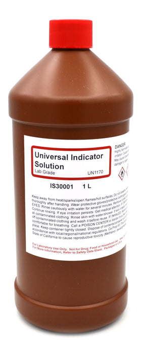 Universal Indicator Solution, 1000mL - Lab-Grade - The Curated Chemical Collection
