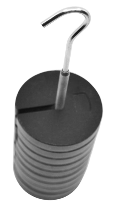 10 Piece Slotted Mass Set, 1000g - Zinc Casted