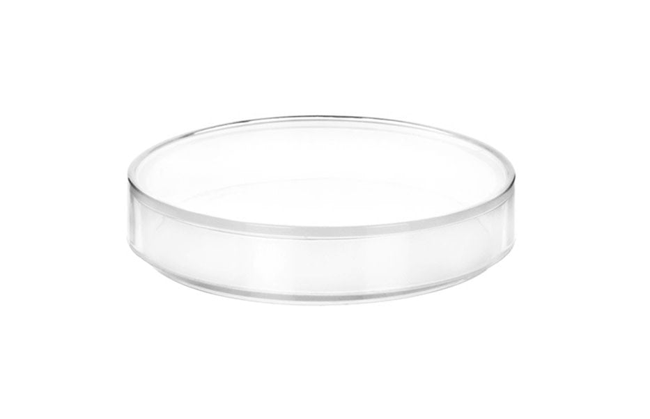 6PK Petri Dishes, 3.75" x 0.5" (95 x 13mm) - With Lid - Polypropylene Plastic
