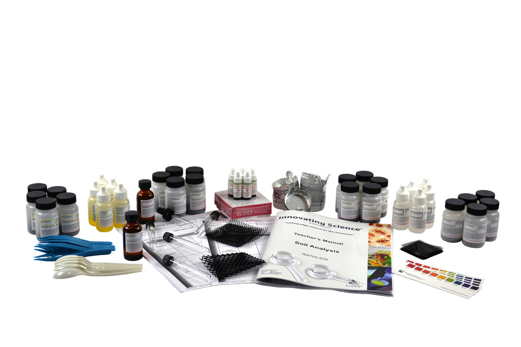 Soil Analysis: Earth Science Experiment Kit - Distance Learning Kit - Innovating Science