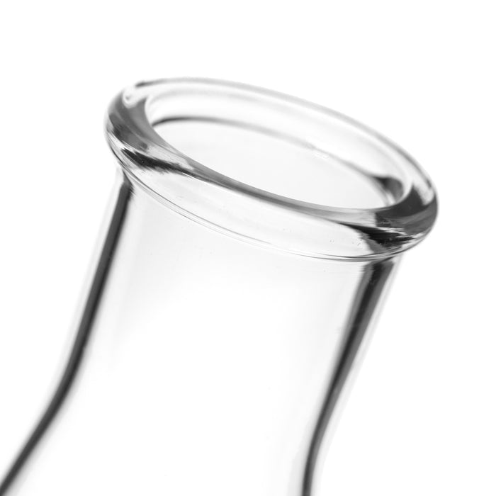 Premium Erlenmeyer Flask Set - 500ml, 1000ml & 2000ml - Narrow Neck, White Graduations - Superior Durability & Chemical Resistance - Borosilicate 3.3 Glass - Eisco Labs