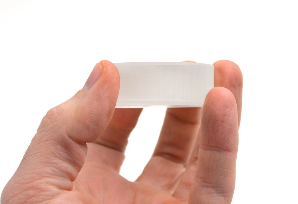 Round Double Concave Optical Glass Lens - 2" (50mm) Diameter - 100mm Focal Length - 16.5mm Thick Approx. - Eisco Labs