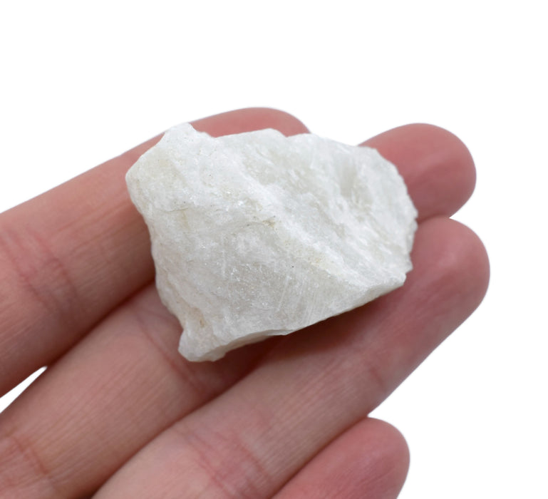 6PK Raw Oligoclase, Mineral Specimens, ± 1" Each