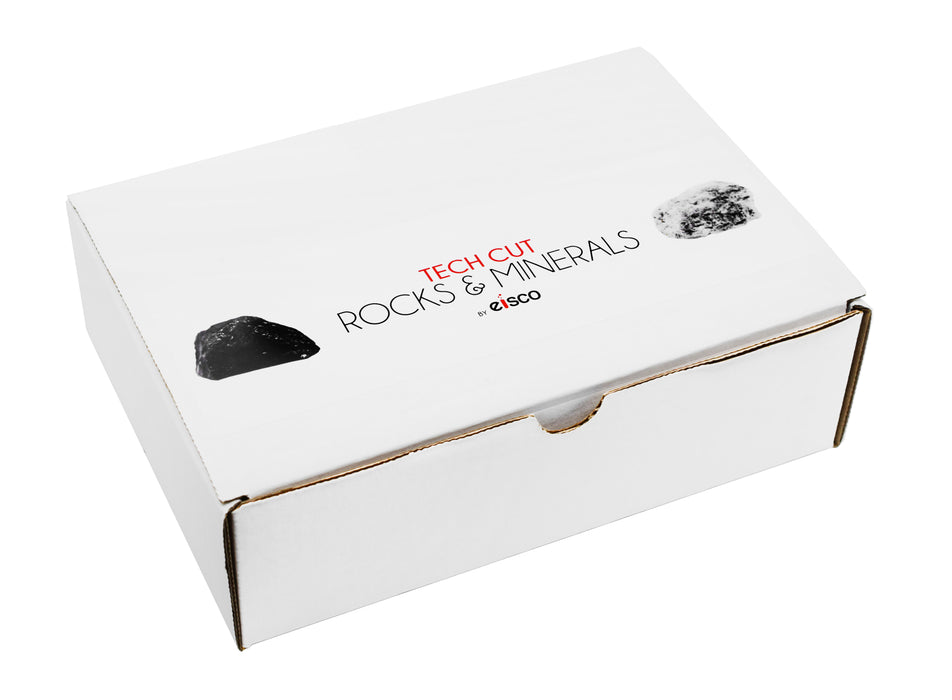 igneous rock collection closed box